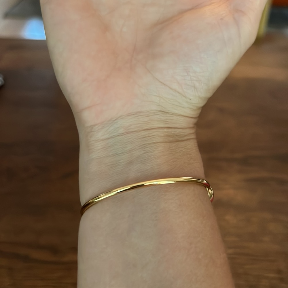 Gold Bangle - image 3